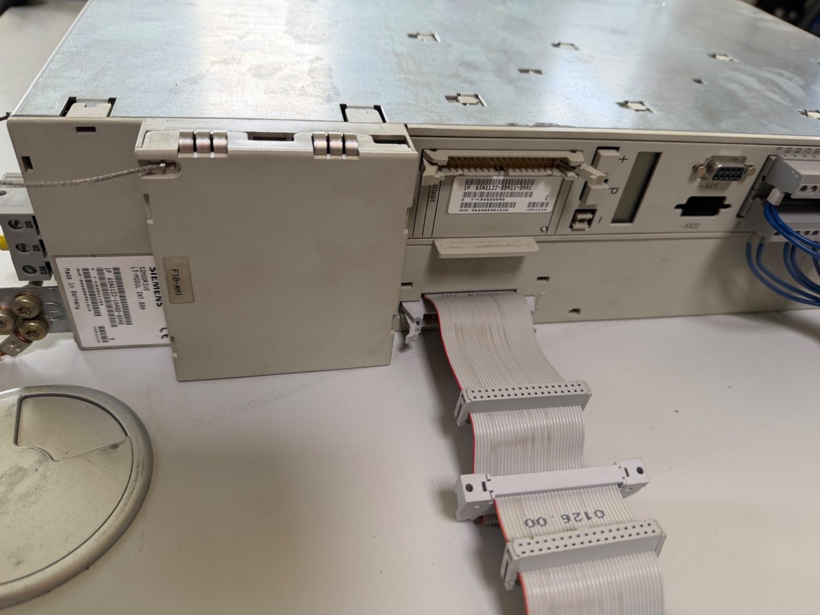 SIMODRIVE 611 Leistungsmodul 1-Achs 80 A (LT-Modul INT. 80A) mit Regelungseinschub 611-A für Asynchronmotor