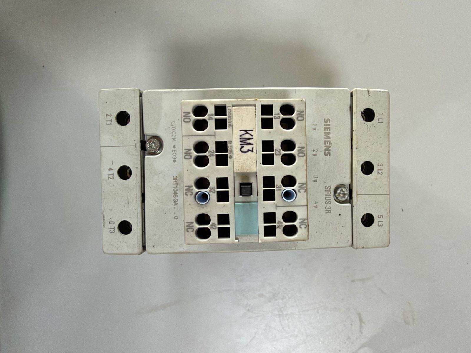 Leistungsschütz SIRIUS 3RT1046, 45 kW, mit Hilfsschalterblock