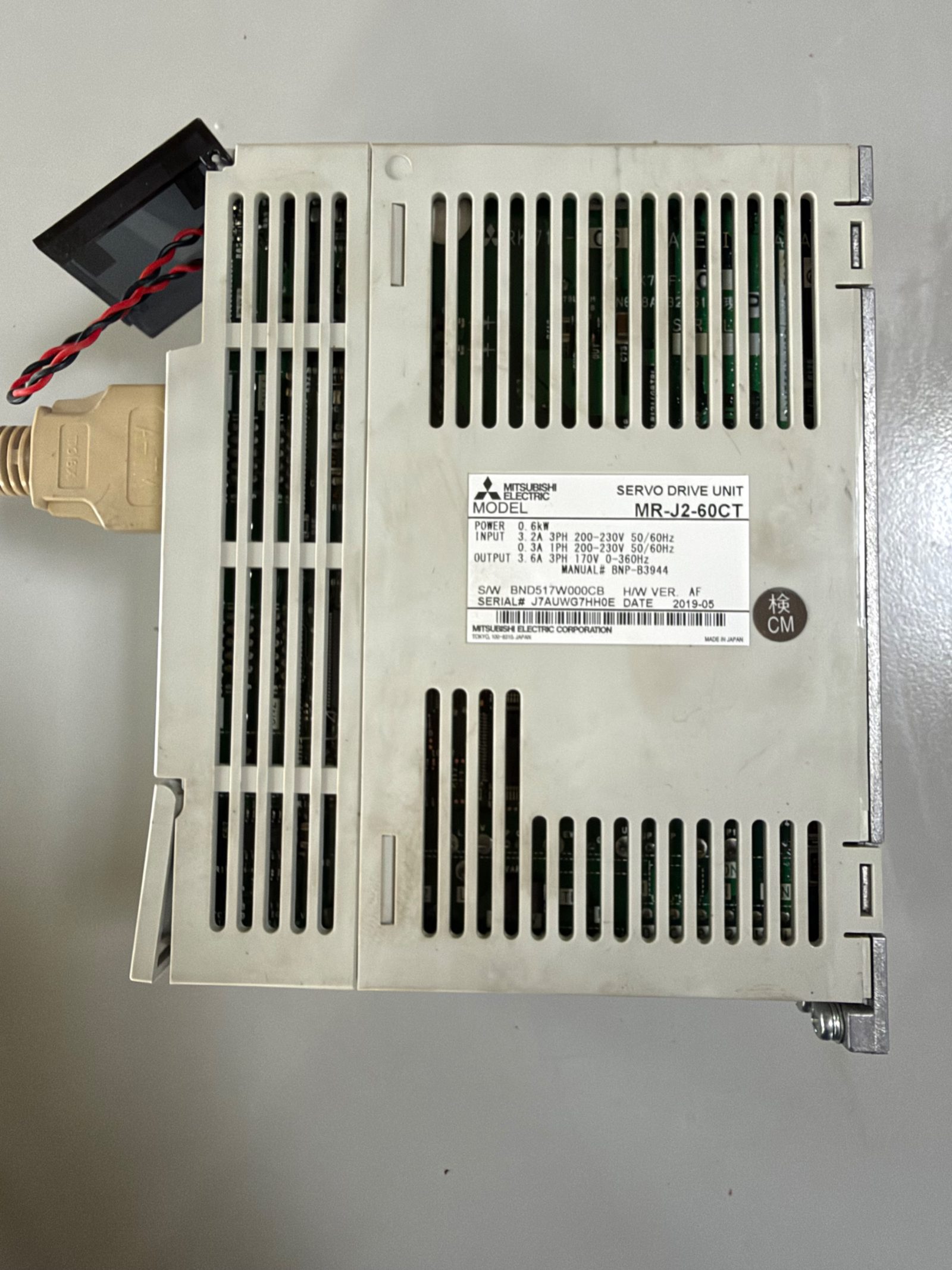 Servoverstärker MR-J2-60CT, 0,6 kW