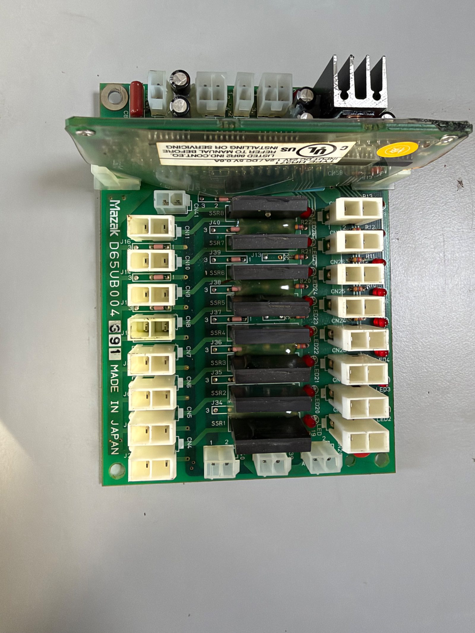 Relaisplatine mit I/O-Karte HR371