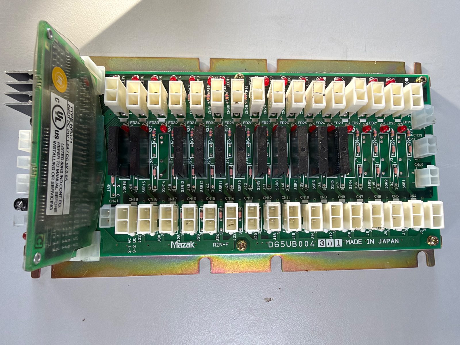 Relaisplatine mit I/O-Karte HR371